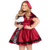 Костюм червоної шапочки Leg Avenue Gothic Red Riding Hood 3X-4X