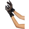 Рукавички Leg Avenue Floral lace wristlength gloves Black