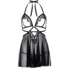 Пеньюар Leg Avenue Lace and mesh babydoll & panty Black L