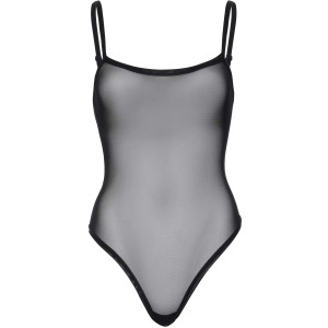 Боді Leg Avenue Cami bodysuit with thong Black XL. Photo 3