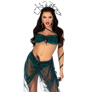 Еротичний костюм горгони Медузи Leg Avenue Medusa Costume XS