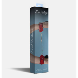 Поножи Feral Feelings - Ankle Restraints Red. Photo 2