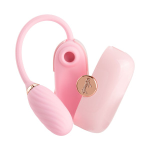 Вакуумний кліторальний стимулятор Otouch Louis Vibrate Pink з вібрацією. Photo 2