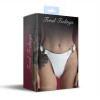 Трусики з натуральної шкіри Feral Feelings - String Bikini White
