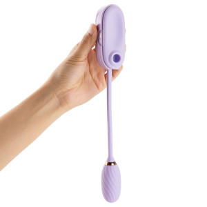 Вакуумний кліторальний стимулятор Otouch Louis Vibrate Purple з вібрацією. Photo 3