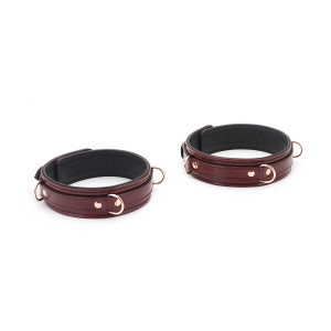 Наручники Liebe Seele Wine Red Thigh Cuffs S Size. Photo 2