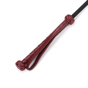 Ляскалка Liebe Seele Wine Red Riding Crop with Heart-Shape Tip. Photo 2