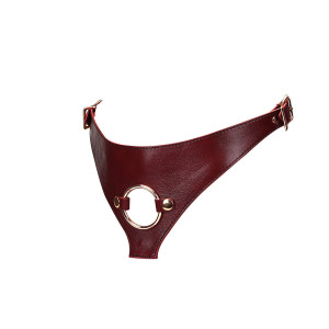 Трусики для страпона Liebe Seele Wine Red Strap on Harness. Photo 3