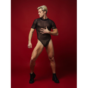 Боди из Сетки(короткий рукав) мужской D&A XS-S. Photo 3