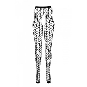 Еротичні колготки-бодістокінг Passion ECO S007 black. Photo 3