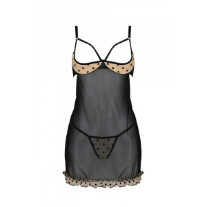 Пеньюар MARINA CHEMISE beige L/XL - Passion. Photo 3