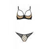 Комплект MARINA SET WITH OPEN BRA beige XXL/XXXL - Passion