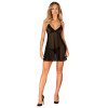 Пеньюар і трусики Obsessive Latinesa babydoll & thong M/L