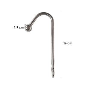 Бондажный набор с металлическим анальным крюком №1 Art of Sex Blanca Bondage set with anal hook №1. Photo 2