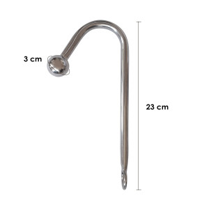 Бондажний набір із металевим анальним гаком №2 Art of Sex Blanca Bondage set with anal hook №2. Photo 2