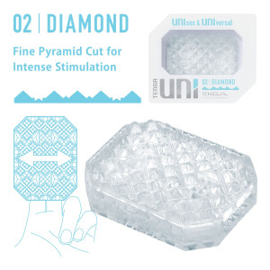 Мастурбатор Tenga UNI Diamond. Photo 2
