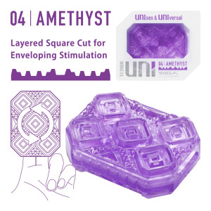 Мастурбатор Tenga UNI Amethyst. Photo 2
