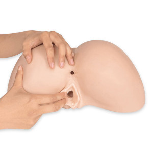 Мастурбатор-попка з двома входами SilexD Daphne Ass Masturbator, суперреалістичний, термореактивний. Photo 2