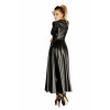 Сукня Noir Handmade F128C Powerwetlook gown coat - S
