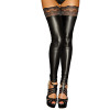 Панчохи Noir Handmade F135 Powerwetlook stockings - XXL