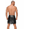 Чоловіча спідниця гладіатора Noir Handmade H053 Eco leather men's gladiator skirt - L