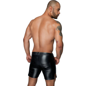 Чоловічі шорти Noir Handmade H061 Powerwetlook shorts - L. Photo 3