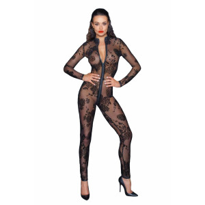 Бодістокінг Noir Handmade F237 Long tulle overall - M. Photo 3