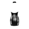 Сукня Noir Handmade F238 Short tulle dress with powerwetlook inserts - XXL
