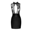 Сукня Noir Handmade F241 Short dress with powerwetlook skirt and tulle top - S