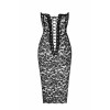 Сукня Noir Handmade F301 Catalyst lace up midi dress - S