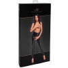Легінси Noir Handmade F304 Taboo wetlook leggings with open crotch and bum - XL