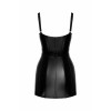Сукня Noir Handmade F320 Starlet wetlook minidress with ring belt - 3XL