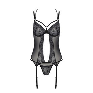 Корсет Passion DROSERA CORSET black S/M - ECO Passion. Photo 3