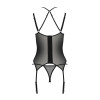 Корсет Passion DROSERA CORSET black XXL/XXXL - ECO Passion