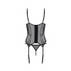 Корсет Passion LEAFA CORSET black XXL/XXXL - ECO Passion