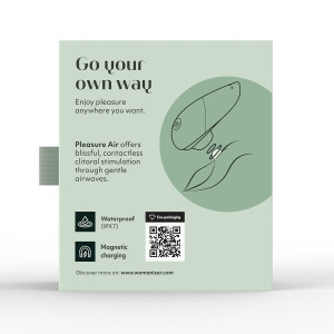 Вакуумний кліторальний стимулятор Womanizer Liberty 2 Sage. Photo 3