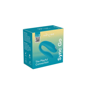 Смарт-вибратор для пар We-Vibe Sync GO Turquoise. Photo 3