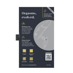 Вакуумный клиторальный стимулятор Womanizer Next Black. Photo 3