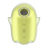 Вакуумний кліторальний стимулятор із вібрацією Satisfyer Glowing Ghost Yellow