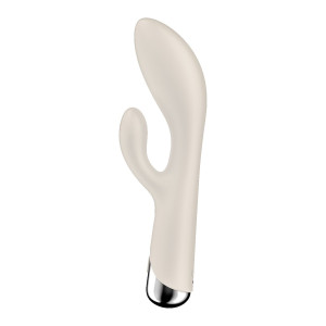 Вібратор-кролик Satisfyer Spinning Rabbit 1 Beige. Photo 3