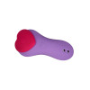 Вібромасажер FairyGasm HeartGem violet