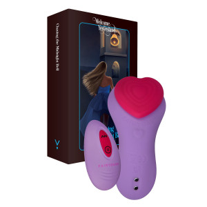 Вібромасажер FairyGasm HeartGem violet