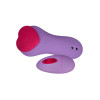Вібромасажер FairyGasm HeartGem violet
