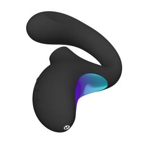 Кліторально-вагінальний звуковий стимулятор LELO Enigma WAVE Black. Photo 3