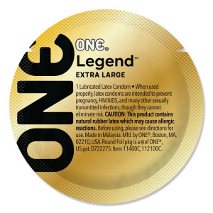 Набір презервативів ONE Legend Extra Large 100 шт, мегапак тюб. Photo 2
