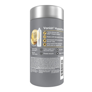 Презервативи ONE Vanish Hyperthin 12 шт, подарункова упаковка тюб. Photo 3