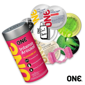 Подарунковий набір ONE Intense Arousal, подарункова упаковка тюб. Photo 2