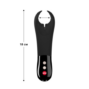 Вібратор для пеніса Fun Factory MANTA black, підходить для парних ігор. Photo 2