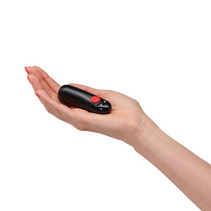 Віброкуля Fun Factory Massage BULLET, чорна, діаметр 2,5 см, 3 швидкості, 3 малюнки вібрації. Photo 3