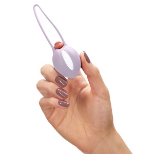 Вагінальна кулька Fun Factory SMARTBALL UNO, бузкова, одинарна, діаметр 3,6 см. Photo 3